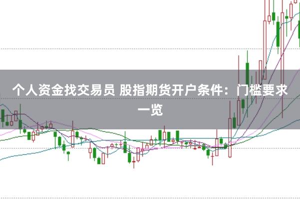 个人资金找交易员 股指期货开户条件：门槛要求一览