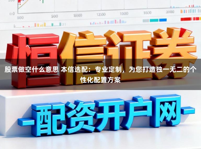 股票做空什么意思 本信选配：专业定制，为您打造独一无二的个性化配置方案