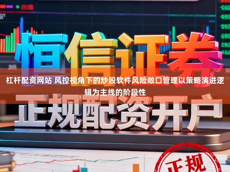 杠杆配资网站 风控视角下的炒股软件风险敞口管理以策略演进逻辑为主线的阶段性