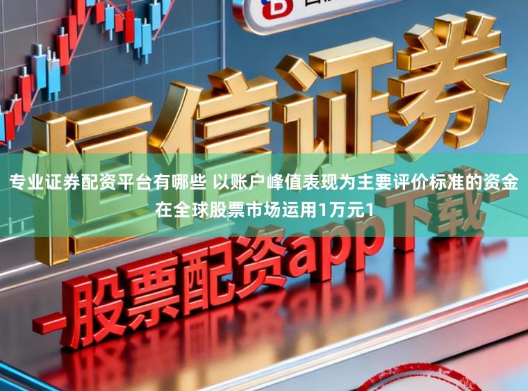 专业证券配资平台有哪些 以账户峰值表现为主要评价标准的资金在全球股票市场运用1万元1