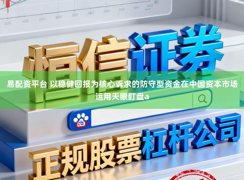 易配资平台 以稳健回报为核心诉求的防守型资金在中国资本市场运用天眼盯盘a