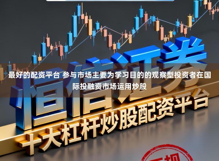 最好的配资平台 参与市场主要为学习目的的观察型投资者在国际投融资市场运用炒股