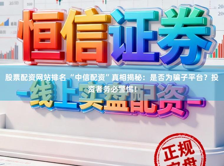 股票配资网站排名 “中信配资”真相揭秘：是否为骗子平台？投资者务必警惕！